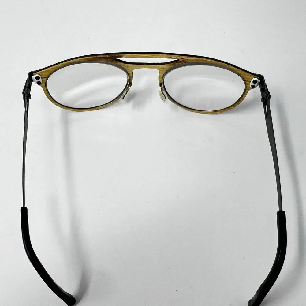 OVVO Optics 3084 Rustical Oak White Oak Eyeglass Frames 49-21-140